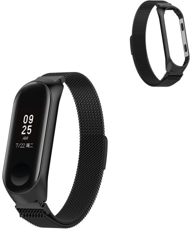 Pasek magnetyczny Xiaomi Mi Band 3 / 4 - Czarny wristband_20191120170745