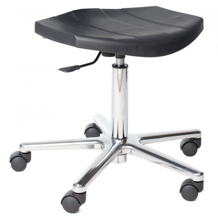 Prosedia Taboret obrotowy Platinium Flat ROSE poliuretan