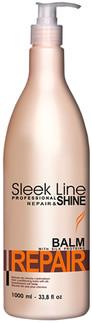 Stapiz Sleek Line Repair Balm balsam z jedwabiem do włosów zniszczonych 1000ml 5904277710820