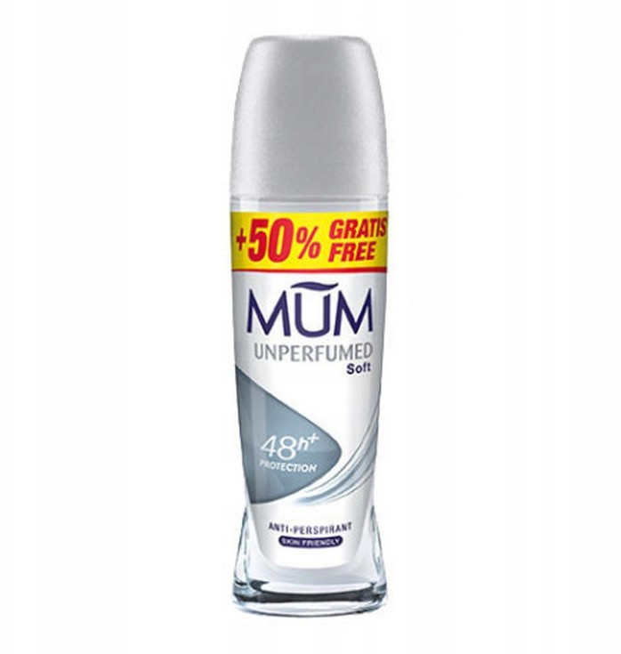 Mum roll on nieperfumowany szklane opakowanie 75ml