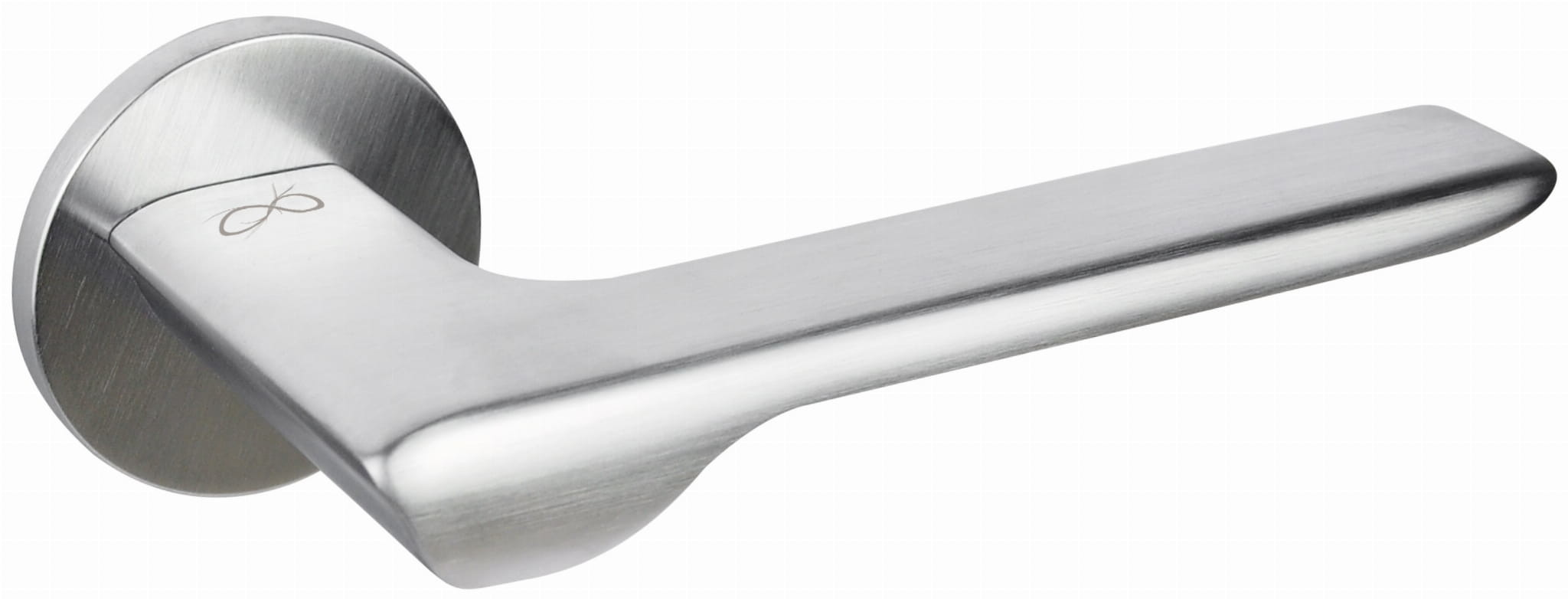 Infinity line KLAMKA LINEA SLIM NA ROZECIE OKRĄGŁEJ KOLOR CHROM MAT KLIN S O M700