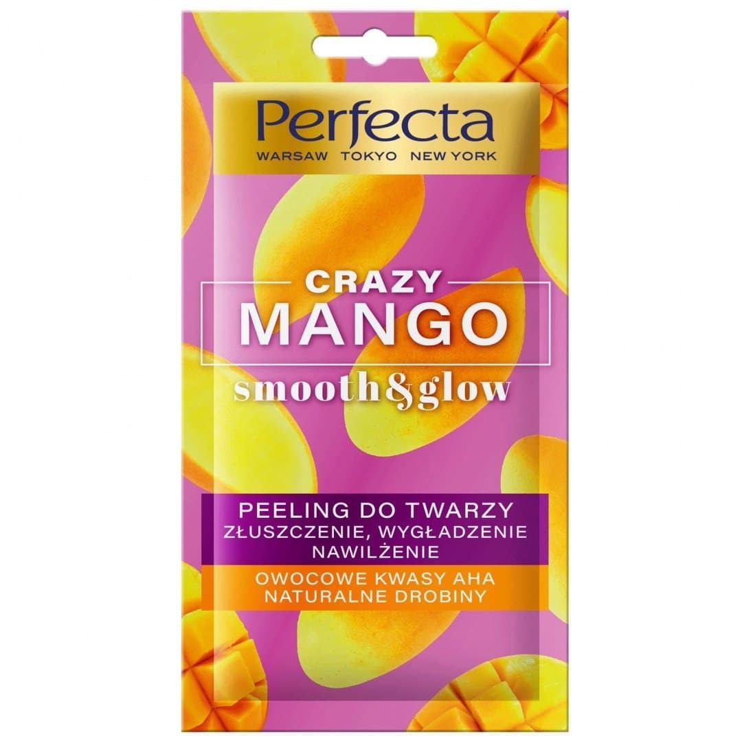 Dax Perfecta Crazy Mango Peeling do twarzy złuszczenie,nawilżenie i wygładzenie 8ml