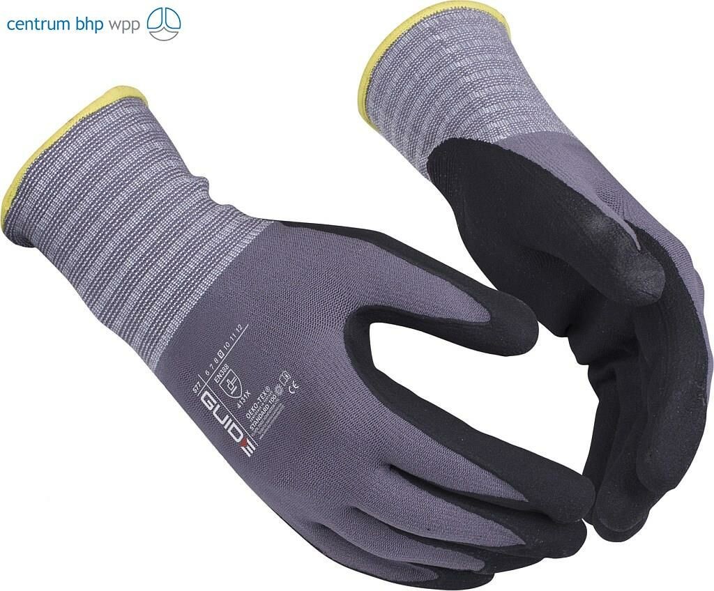 GUIDE Gloves RĘKAWICE OCHRONNE 577; EN 388:2016 4131X; EN 407:2004 X1XXXX