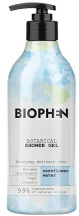 BIOpha Organic Żel pod prysznic Biophen Botanical 400 ml Cornflower | Darmowa dostawa od 59 zł NN-KBI-G400-002