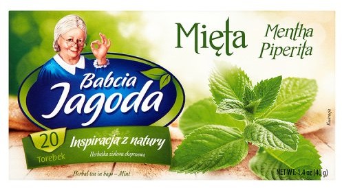 Babcia Jagoda MOKATE Herbata miętowa EX`20 2g