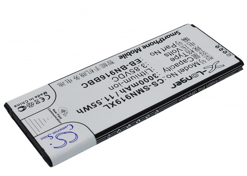 Zdjęcia - Bateria do telefonu CameronSino Samsung Galaxy Note 4  / EB-BN916BBC 3000mAh 11.55Wh Li-Ion (China Mobile)