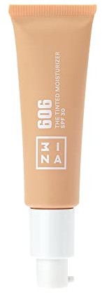 3ina 3INA MAKEUP  wegański  Cruelty Free  The Tinted Moisturizer SPF30 606  ultra jasny róż  krem BB Cream lekki do średniego krycia  kwas hialuronowy  nawilżający SPF do wszystkich odcieni skóry