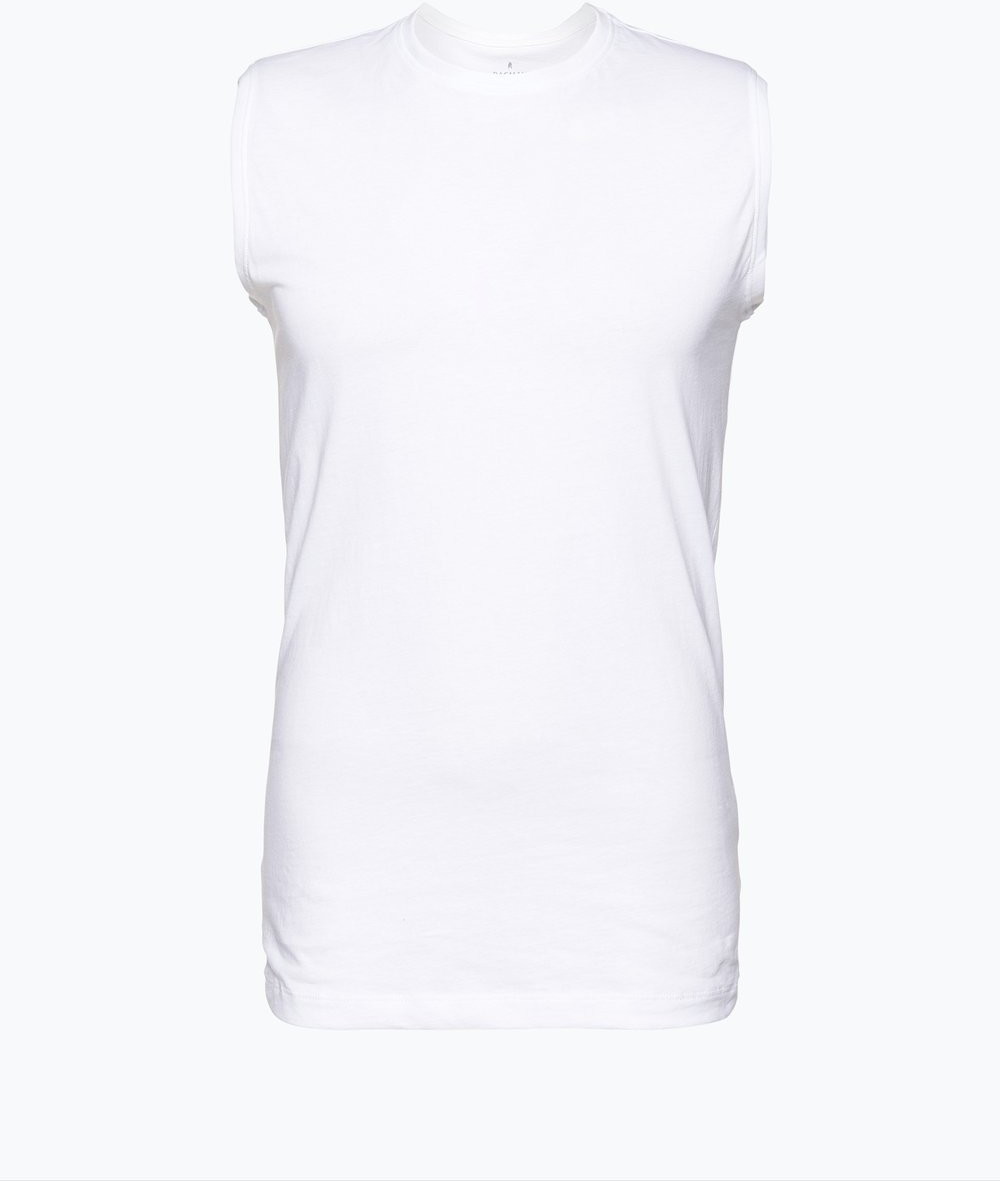 Ragman Ragman - Tank topy męskie pakowane po 2 szt., biały