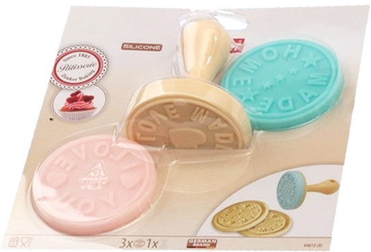 Zenker STEMPEL DO CIASTEK+3 NAKŁADKI zakupy dla domu i biura! 44812
