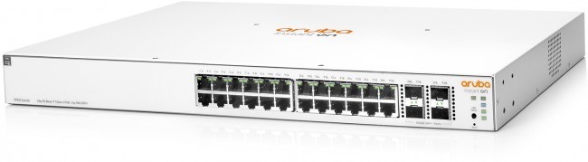 HPE Przełącznik Aruba Instant On 24x1GbE 4xSFP+ 195W PoE JL683A