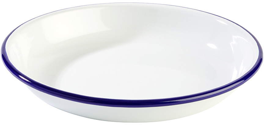 APS Talerz głęboki 220 mm, biało-niebieski | Enamelware 40662