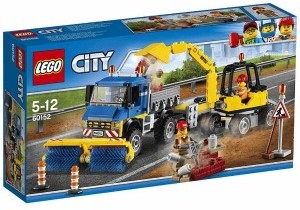 LEGO City Zamiatacz ulic i koparka 60152