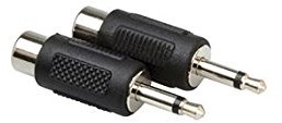 Hosa Adapter GRM-114 RCA do 3,5 mm TS, 2 sztuki GRM-114