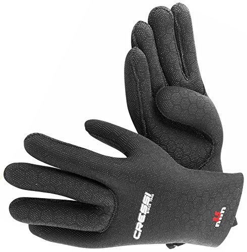 Cressi High Stretch, rękawice do nurkowania Premium Neopren 2,5/3,5/5 mm, czarny, m LX475802
