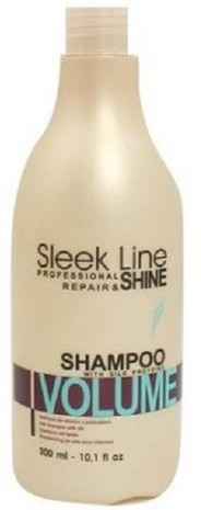 Stapiz Sleek Line Repair Volume Shampoo szampon do włosów z jedwabiem zwiększający objętość 300ml 38098-uniw