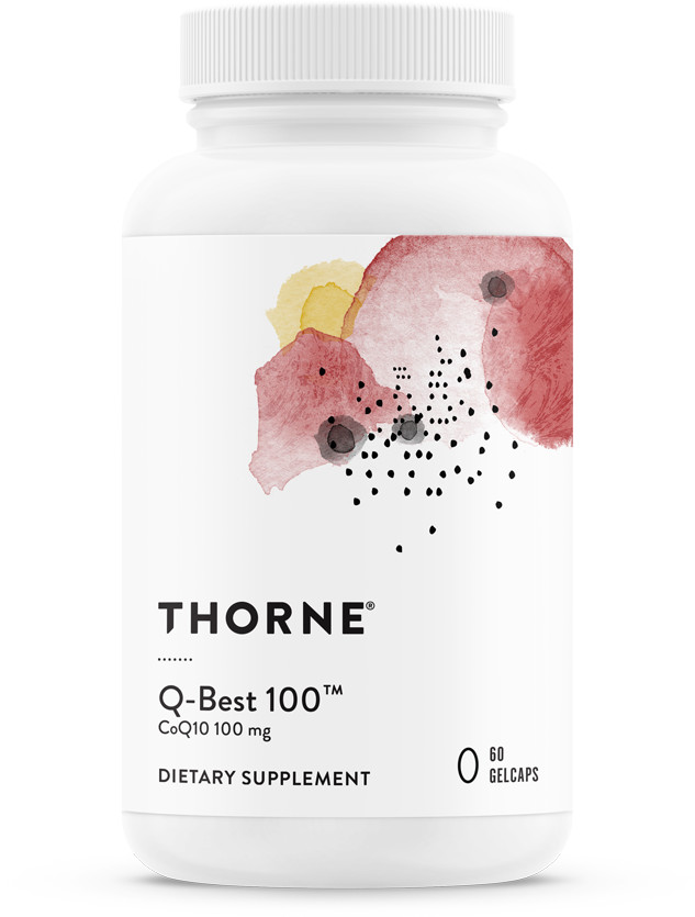 THORNE RESEARCH THORNE Q-Best 100 (CoQ10 / Koenzym Q10) 100mg - 60 kapsułek żelowych