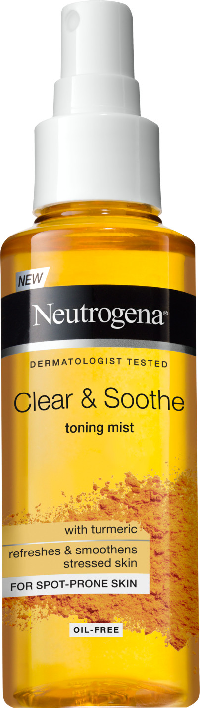 Neutrogena Clear&Soothe mgiełka do twarzy z kurkumą, 125 ml