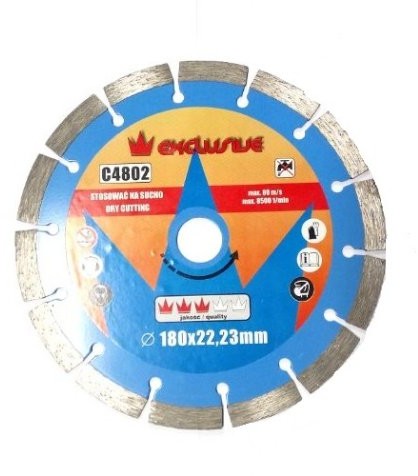 Tarcza diamentowa segmentowa 180mm Corona C4802