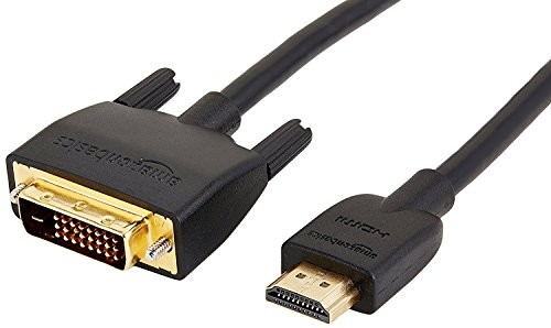 AmazonBasics kabel przejściowy HDMI - DVI 0,9 m czarny HL-007346