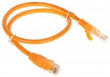 ABCVISION Patchcord RJ45/6/0.5-ORANGE kat6 pomarańczowy 0.5m RJ45/6/0.5-ORANGE