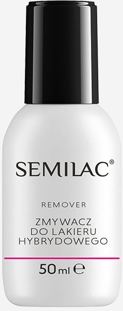 Semilac Remover - Płyn Do Usuwania Lakieru Hybrydowego - 50 Ml 4703