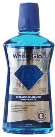 White Glo Diamond Series Mouthwash - Płyn do płukania Diamentowa Seria, 500 ml Pły000038