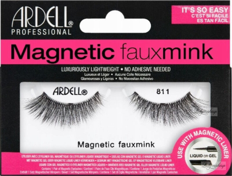 Ardell Magnetic FauxMink Lashes - Magnetyczne rzęsy na pasku - 811