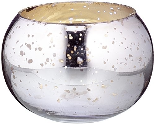 Insideretail insider etail 500842  6lil Mercury szklany Round votives, lilac, zestaw 6-częściowy, 6 x 5 x 6 cm 500842-6LIL