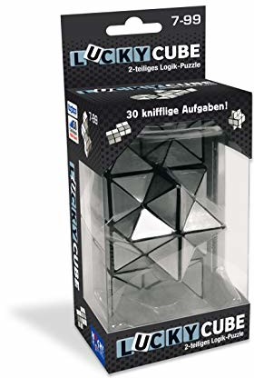 HUCH! Lucky Cube puzzle logiczne, kolorowe