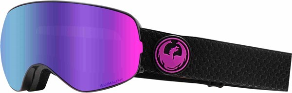 Dragon gogle snowboardowe Dr X2S 2 Split Llpurpleion+Llamber 003) rozmiar OS