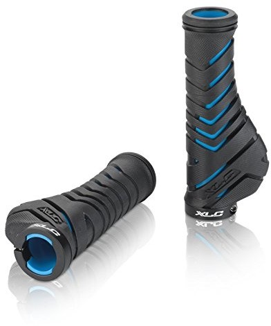 XLC Ergonomic GR-S30 uchwyty rowerowe, niebieski, 130mm 2501583861