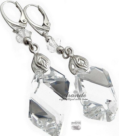 Swarovski Arande Piękne Długie Kolczyki Bueno Crystal 3418185300