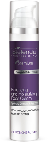 Bielenda Professional Professional Microbiome Pro Care Równoważąco-nawilżający krem do twarzy 100ml 60658-uniw