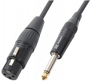 Power Dynamics Cable XLR Female-6.3 Mono 12.0m, przejściówka XLR/Jack 176.458