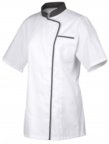 Robur Kitel Expression szara lamówka krótki rękaw rozm XL | U-EX-GTS-XL
