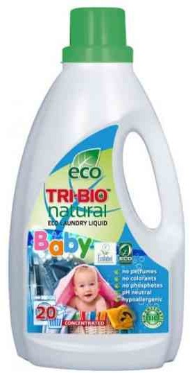BioLife TRI-BIO Ekologiczny Skoncentrowany Płyn do Prania Ubranek Dziecięcych BABY 1,42 l TRI-BIO (em_TRB05124)