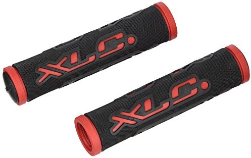 XLC Uchwyty  unisex Dual Colour GR-g07, wielokolorowa, 125 mm 2501583504_schwarz/rot_125 mm