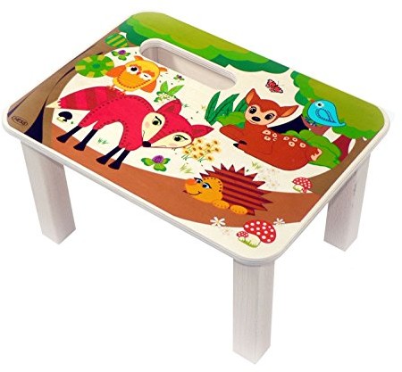 Hess 30284 podnóżek z drewna, 33 x 24 x 18 cm