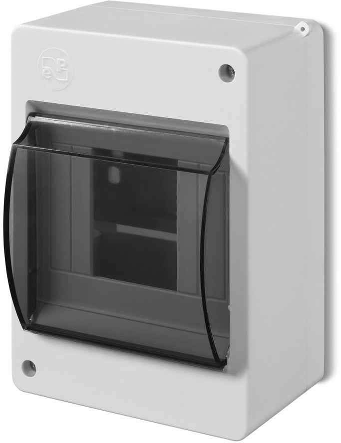 SCHNEIDER Obudowa-S-4-z-szybą-N+PE-IP-30-D-drzwi-transparentne-dymne 147864