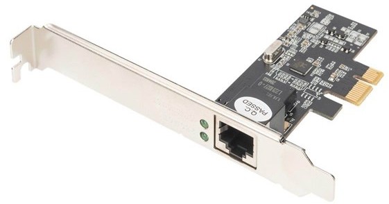 Digitus DN-10135 - network adapter - PCIe 2.1 - 10M/100M/1G/2.5 Gigabit Ethernet x 1 DN-10135