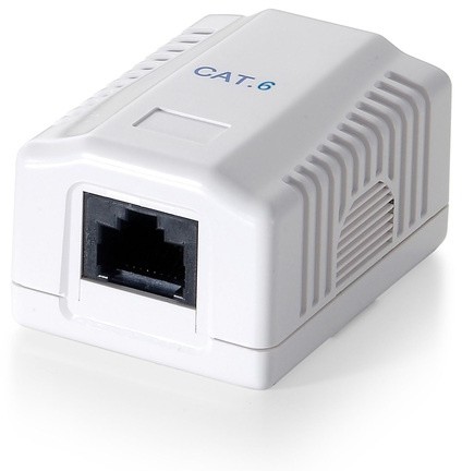 brak danych Gniazdko natynkowe 1x RJ-45 kat