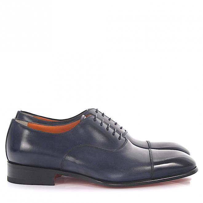 Santoni Półbuty niebieskie 12474
