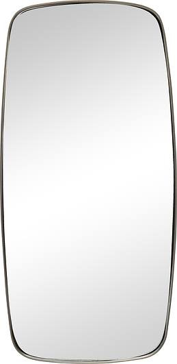 Hubsch Lustro ścienne podłużne 59 cm srebrne 340504