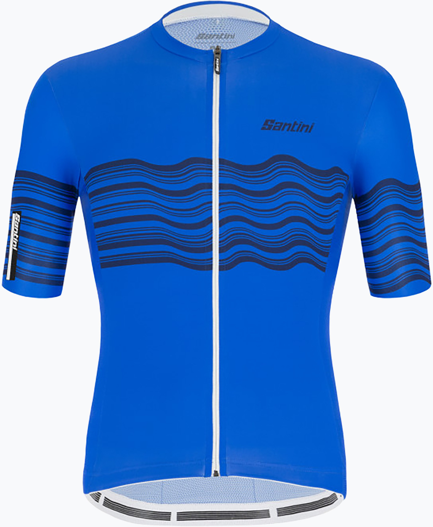 Santini Koszulka rowerowa męska Santini Tono Profilo niebieska 2S94075TONOPROFRYS