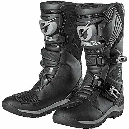O'NEAL O'NEAL | Buty motocyklowe | Enduro Adventure | Wytrzymałe i wodoodporne buty turystyczne, wzmocniona metalem wkładka, wymienna podeszwa | Sierra Pro Boot | Dorosły | Czarny | Size 44 0346-1