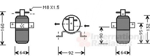 VAN WEZEL 0700D058 suszarka, klimatyzator 0700D058