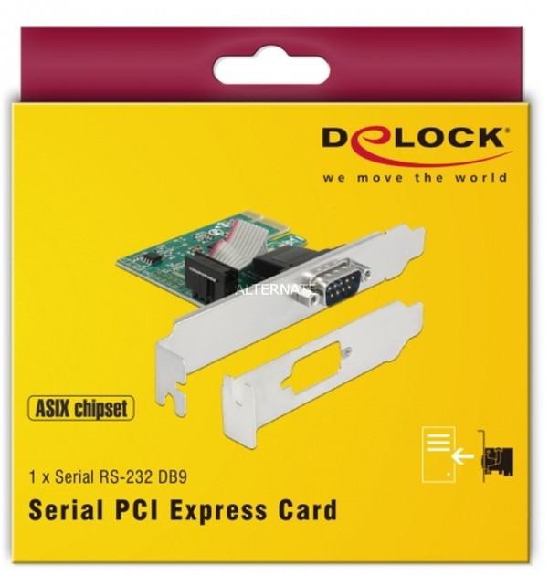 DeLOCK 89948 adapter RS-232 Wewnętrzny