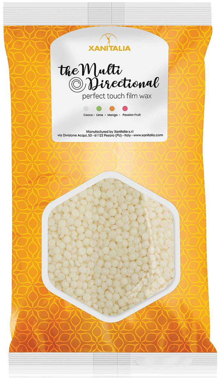 Xanitalia Premium Textile - Wosk Bezpaskowy do Depilacji w Perełkach Coconut 1000gr