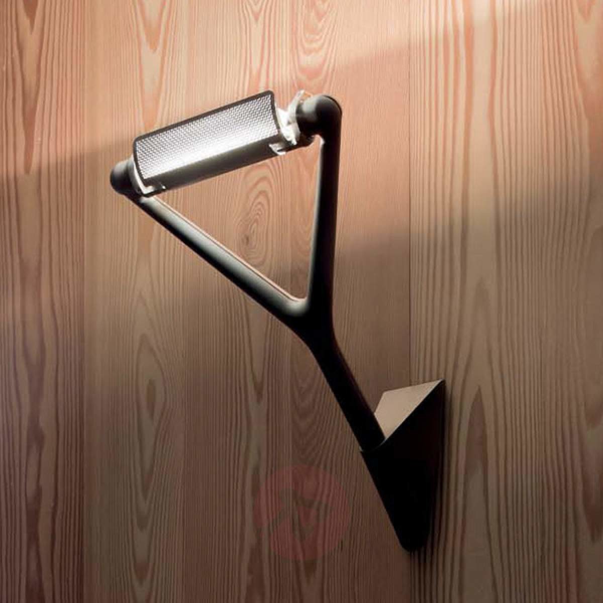 Luceplan Ekstrawagancka lampa ścienna Lola, czarna