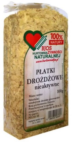 Płatki drożdżowe instant 100g BJOS 5906535003057